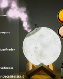 HUMIFICADOR LUNA 3D LED