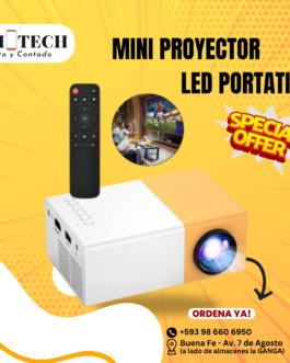 MINI PROYECTOR LED PORTATIL