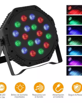 TACHO LUZ LED RGB DMX