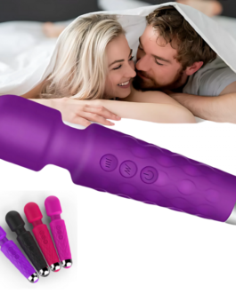 Vibrador Consolador Masajeador Dildo Estimulador Usb 14 Cm Violeta